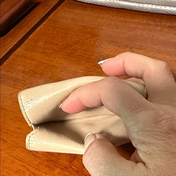 Balenciaga Beige Compact Wallet VGUC! - Picture 10 of 13